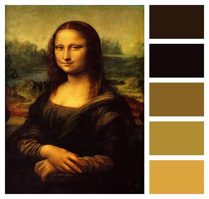 Mona Lisa Art Painting Image